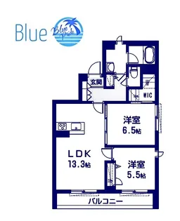 リラフォート【1階】の間取り