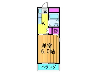 ア-バンライフ枚方【2階】の間取り