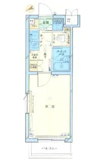 ルーブル江古田伍番館【4階】の間取り
