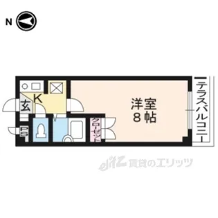 SAKIZOHOUSE立原町【1階】の間取り