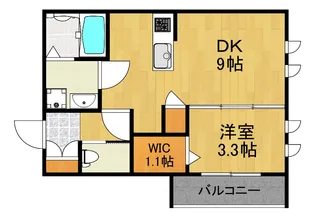 Blanc【2階】の間取り