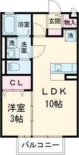 デマラージュ・港町【2階】の間取り