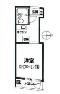 トップ三軒茶屋第5【3階】の間取り