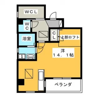 MARINE WEST【2階】の間取り