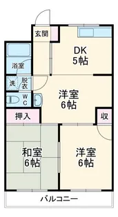 コーポマウンテンII【1階】の間取り