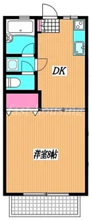 サンハイツB【1階】の間取り