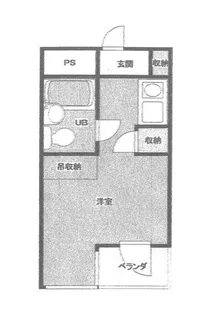 山手女子ハイツ【3階】の間取り