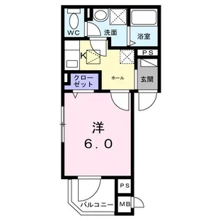 フィオーレ【1階】の間取り