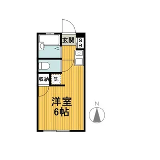 ブラザーハイム【1階】の間取り