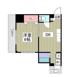ハビタ【3階】の間取り