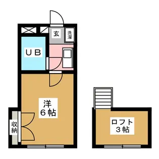 フィレンツェ【2階】の間取り