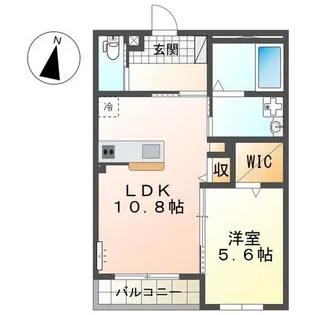 コイトハイツ【2階】の間取り