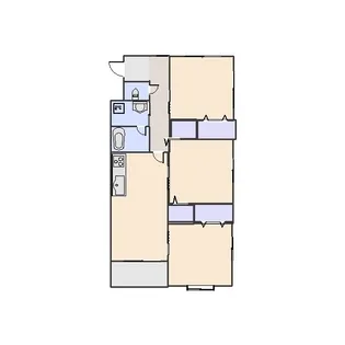 マンションピープル【4階】の間取り
