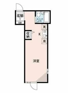デュオメゾン大森北WEST【3階】の間取り
