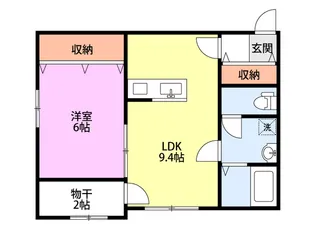 Luce(ルーチェ)II【1階】の間取り