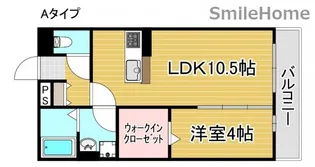 COZY岸里II【3階】の間取り