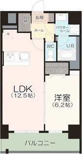 La.Chiyodabashi【4階】の間取り