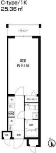 レオーネ馬込【2階】の間取り