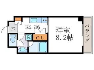 ViViセムブラード【7階】の間取り