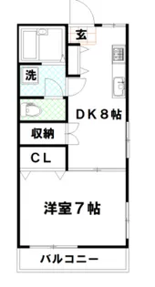 ウィスタリア中野【2階】の間取り