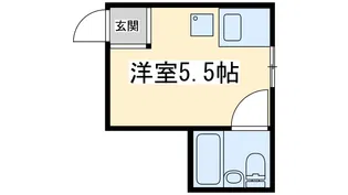 淡路メゾンフラワー【4階】の間取り