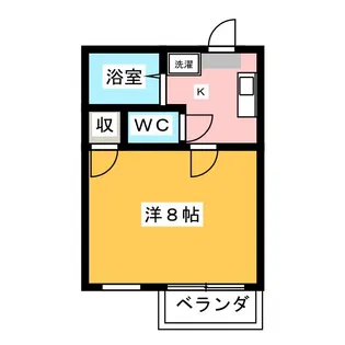 サントノーレ西原【2階】の間取り