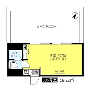 ヴィラベルヴェデーレ【3階】の間取り