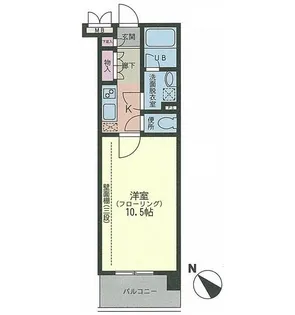 アイズ新横浜【10階】の間取り