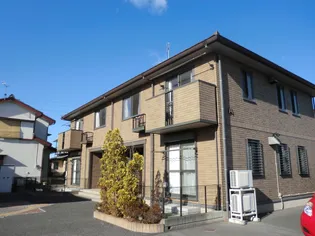 ローズコートB【1階】の外観