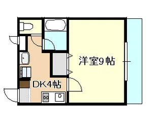 セジュール・ア・ラフォレII【1階】の間取り