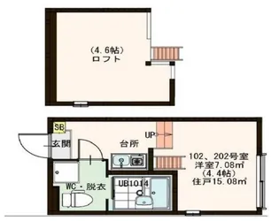 MIURA-II【2階】の間取り