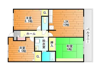 メゾンアザレア【3階】の間取り