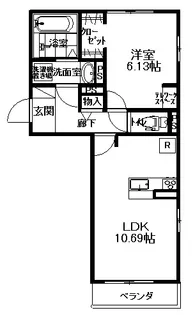 LuLuエクセレント【3階】の間取り