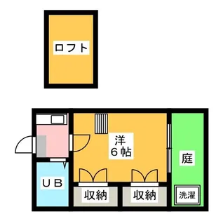 エポペ西日置【1階】の間取り