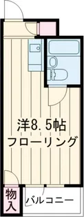 ラフォーレ中野【2階】の間取り