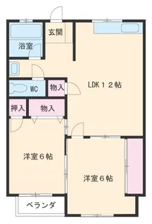 メゾン・ド・タマキ【3階】の間取り
