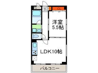 エスポワ-ルSEIBU【5階】の間取り