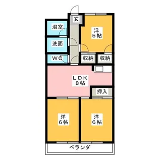 ENJYOII【4階】の間取り