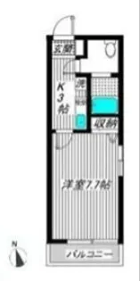 ミラージュ湘南【2階】の間取り