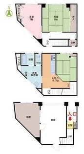 桜谷ビル【1階】の間取り