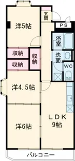 ハウスクローネ【3階】の間取り