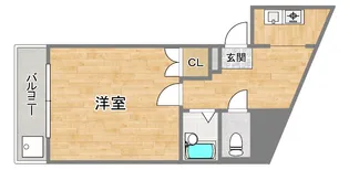 辻産業第16ビル【3階】の間取り