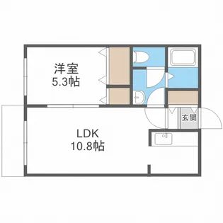 エムズ911【3階】の間取り