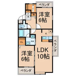 Marcher【3階】の間取り