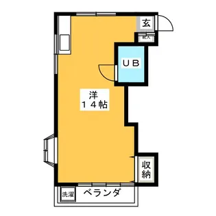 コーポヤマト【2階】の間取り