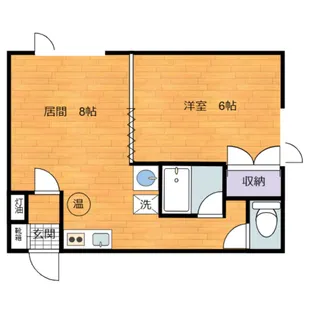 アウル【2階】の間取り