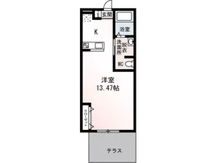 CHERIII【1階】の間取り