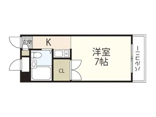 ロイヤルガーデン【3階】の間取り