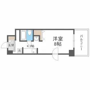 メゾンドブーケ円山【7階】の間取り