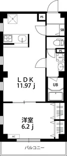 リブリ・自由が丘II【4階】の間取り